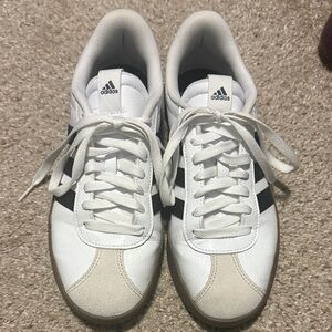 Adidas White and Black Classic Sneakers